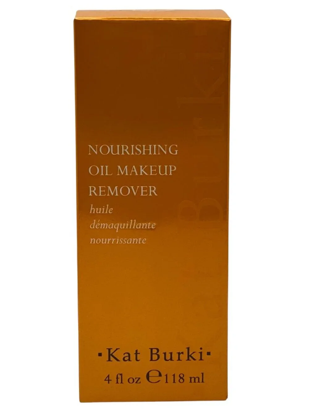 Kat Burki Nourishing Oil Makeup Remover 4 fl oz Cleansing Oil for Face and Eyes